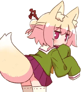 Стикер kemomimi-chan by @orimof - 10