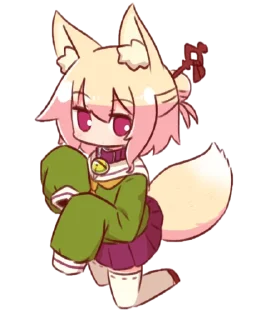 Стикер kemomimi-chan by @orimof - 7