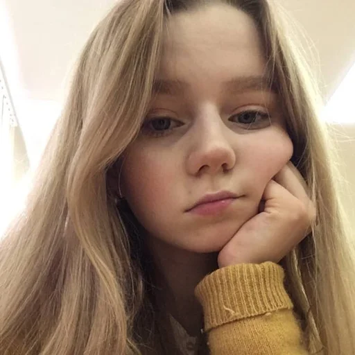 person human face lip