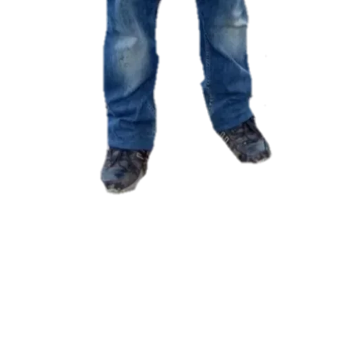 footwear person trousers