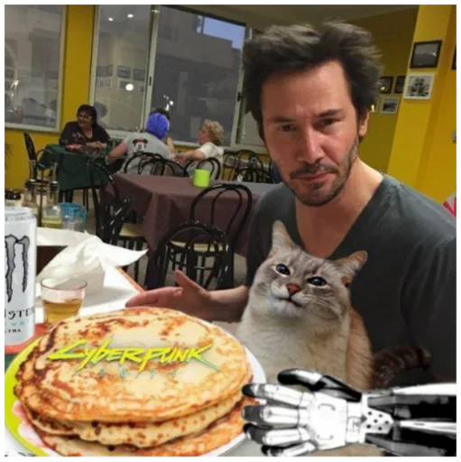 Киану такой лапочка - 