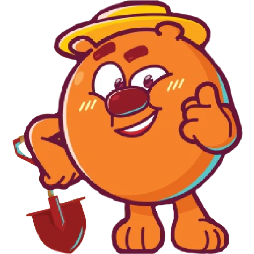 Sticker Смешарики - 4