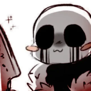 Sticker ᴋɪʟʟᴇʀ sᴀɴs [ ʙʏ @stickers_undertale ] - 10