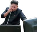 Стикер Kim Jong Un Emotions - 7