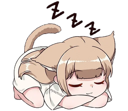 Sticker kinako_nyasticks - 1