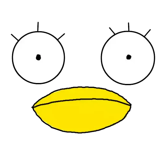 круг мультфильм смайлик