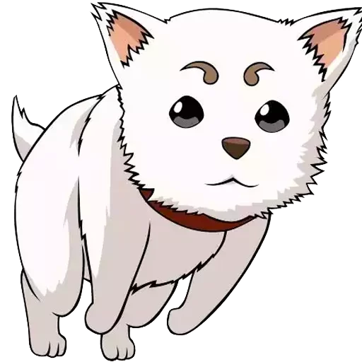 кошка эскиз животное