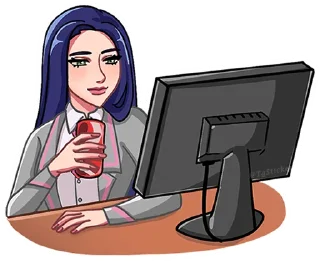 Sticker Кира без текста @stickers_vk - 4