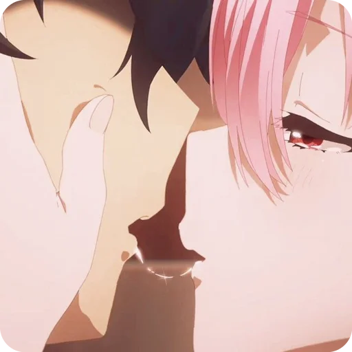 Sticker Engage Kiss • @animestickerb @pinterest_to_stickerbot - 3