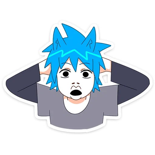 Sticker kisselok_vk - 1