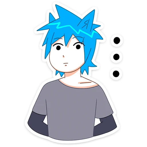 Стикер kisselok_vk - 1