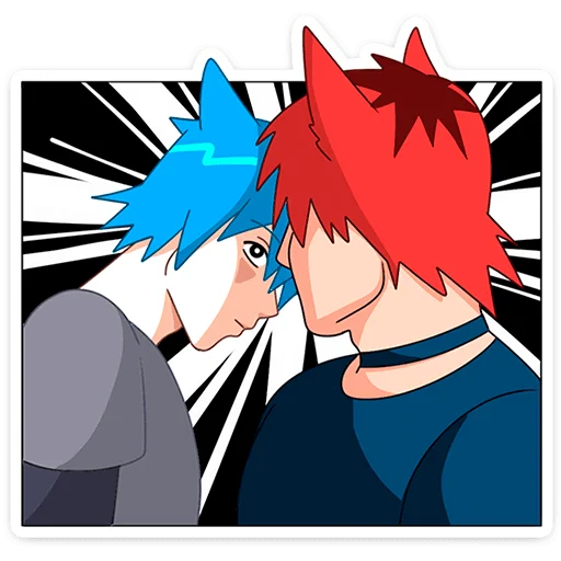 Sticker kisselok_vk - 1