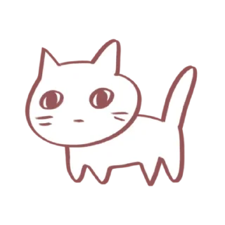 Стикер кися - 7