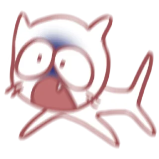 Стикер кися - 8