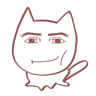 Стикер кися - 5