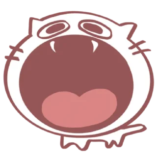 Стикер кися - 6