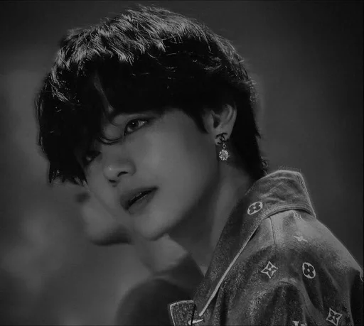 human face person black and white