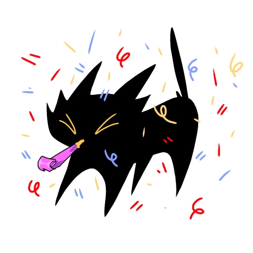 Sticker кітики - 3