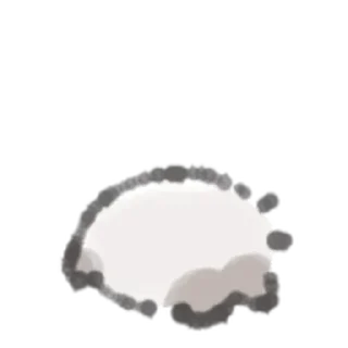 Sticker Китиковый кутик @anime4_arts - 1