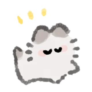 Sticker Китиковый кутик @anime4_arts - 7