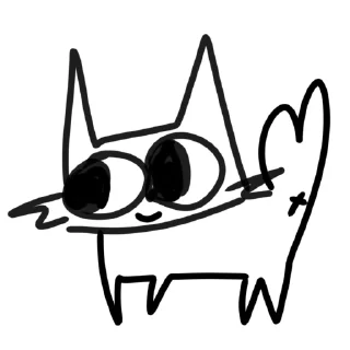 Sticker китики типа @neistovi_feng - 1