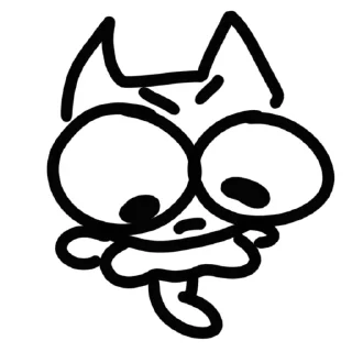 Sticker китики типа @neistovi_feng - 8