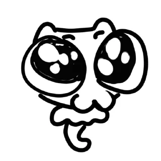 Sticker китики типа @neistovi_feng - 2