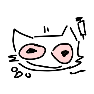 Sticker китики типа @neistovi_feng - 6