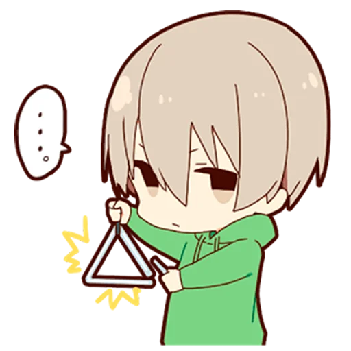 Sticker Китсуне-кун @nyasticks - 0