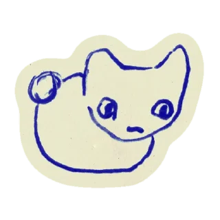 Sticker [ котеки ] - 6