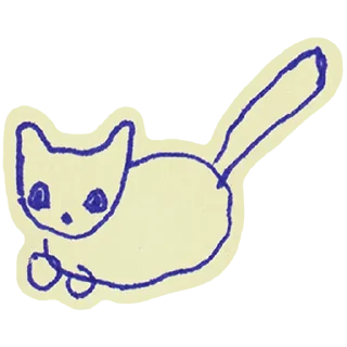 Sticker [ котеки ] - 8