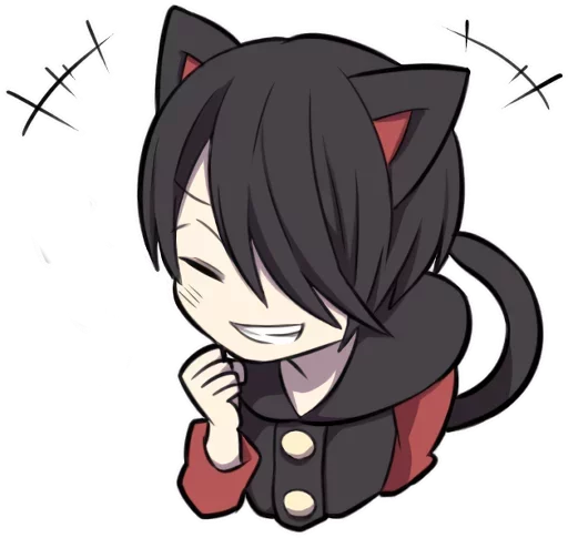 KittenBlackTop - animated cartoon