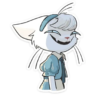 Sticker Кошечка Мия :: @stickroom - 0