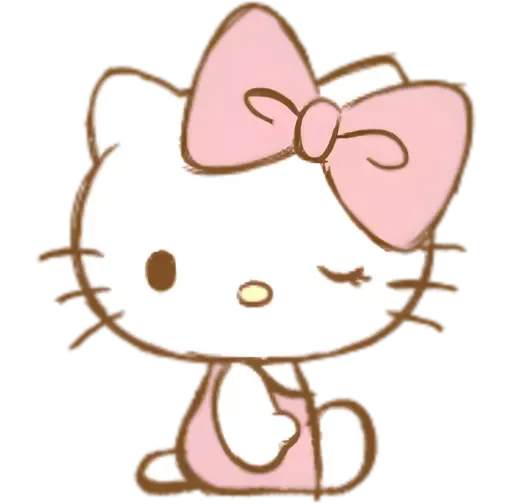 Sticker kittykittyyyyyu - 1