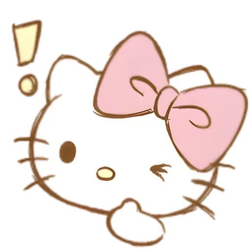 Sticker kittykittyyyyyu - 1