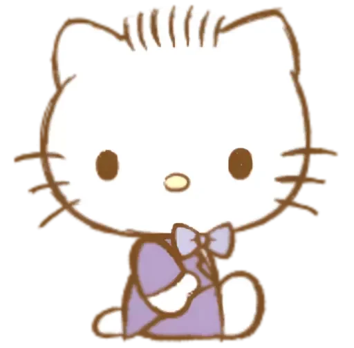 Sticker kittykittyyyyyu - 1