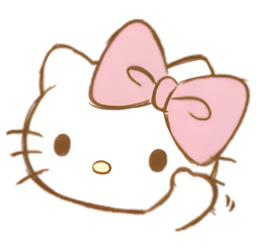Sticker kittykittyyyyyu - 1