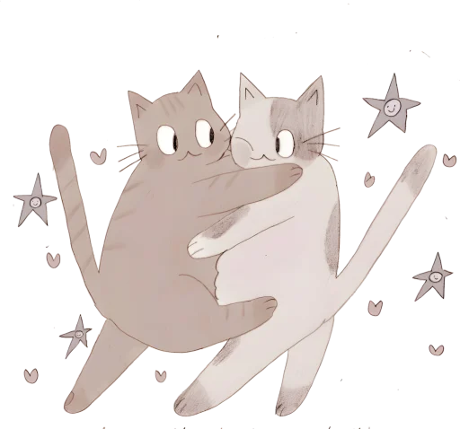 Sticker kittysvlkcat - 1