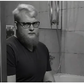 Стикер Кіт Василь - 5