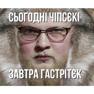 Стикер Кіт Василь - 4