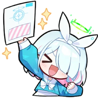 Стикер 基沃托斯也在用 by BlueArchiveCN - 8