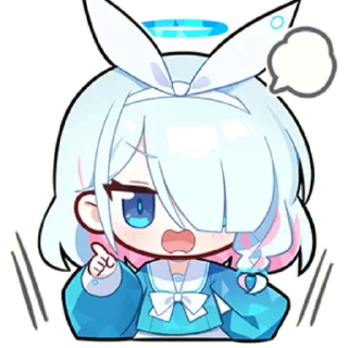 Стикер 基沃托斯也在用 by BlueArchiveCN - 5