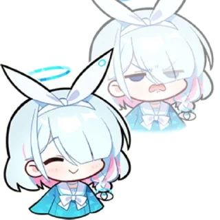 Стикер 基沃托斯也在用 by BlueArchiveCN - 1