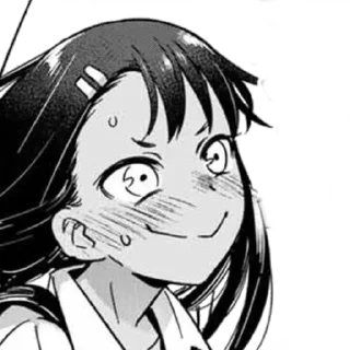 Стикер Nagatoro @anime_stickerr - 4