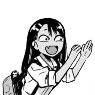 Стикер Nagatoro @anime_stickerr - 2