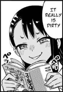 Стикер Nagatoro @anime_stickerr - 5