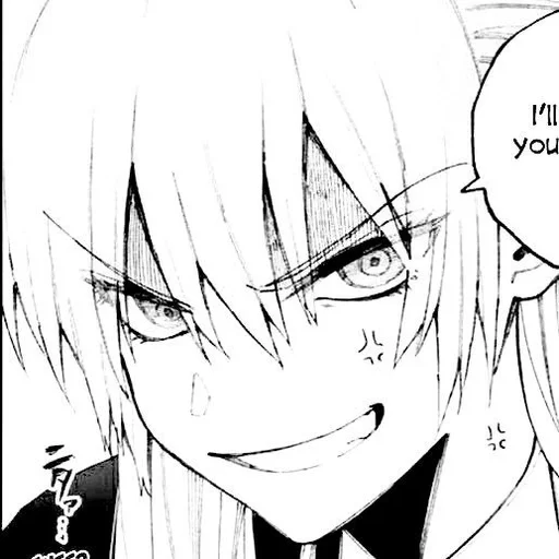 аниме эскиз иллюстрация