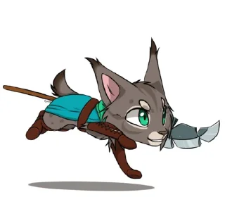 Стикер кастел кетс чиби @Femoji - 8