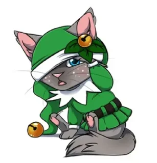 Стикер кастел кетс чиби @Femoji - 5