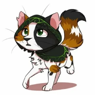 Стикер кастел кетс чиби @Femoji - 10